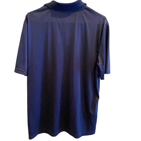 PATRIOTS MENS NAVY GOLF POLO SHIRT TOP SUMMER TEE BLUE CASUAL TOPS SIZE L LARGE - Picture 3 of 4